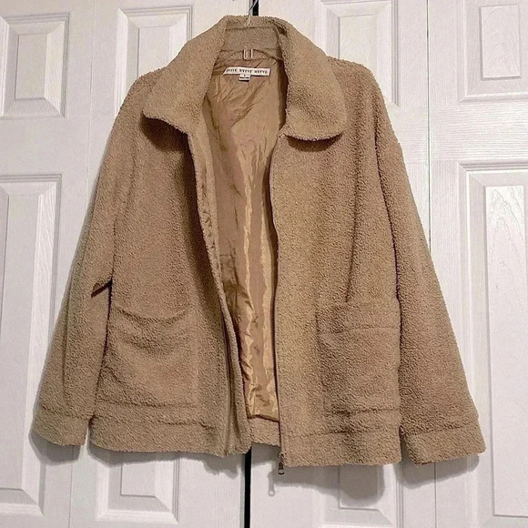 HYFVE tan zipper jacket size Large - Picture 3 of 15